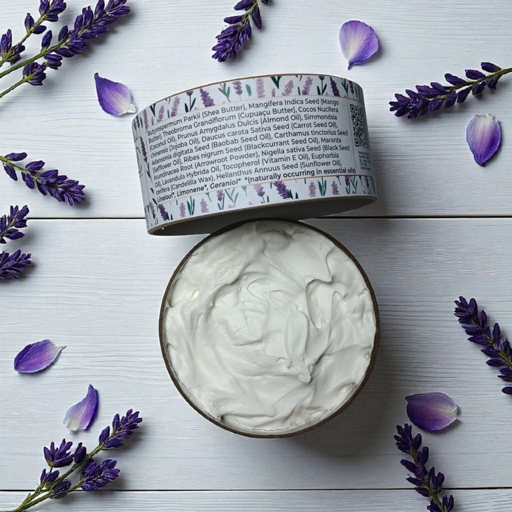 Natural Body Butter Lavender 2 plastic free natural skincare