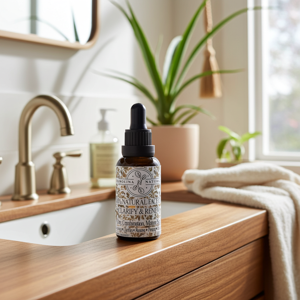 Renewal Facial Oil, Cedarwood & Bergamot 4 Renewal Facial Oil, Cedarwood & Bergamot - Image 4