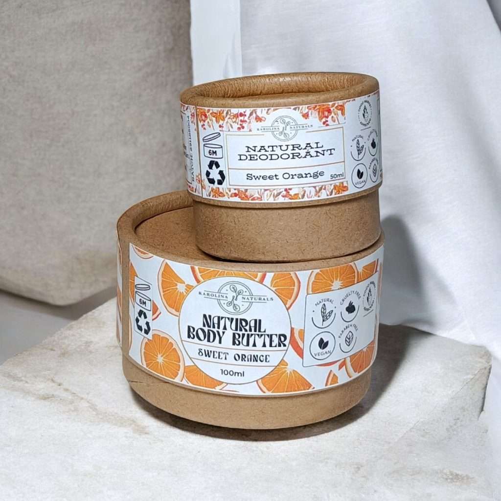zero-waste skincare, naturaldeodorant and body butter