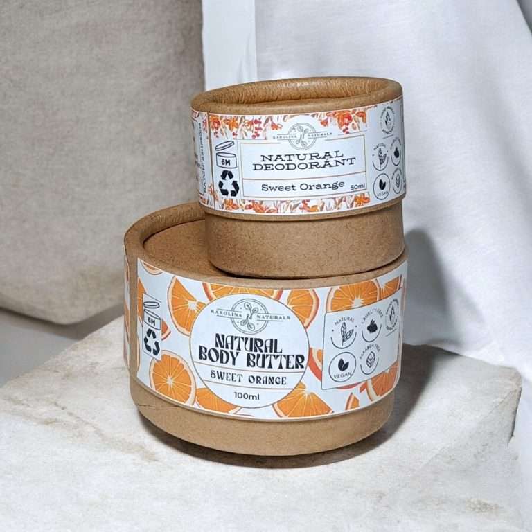zero-waste skincare, naturaldeodorant and body butter