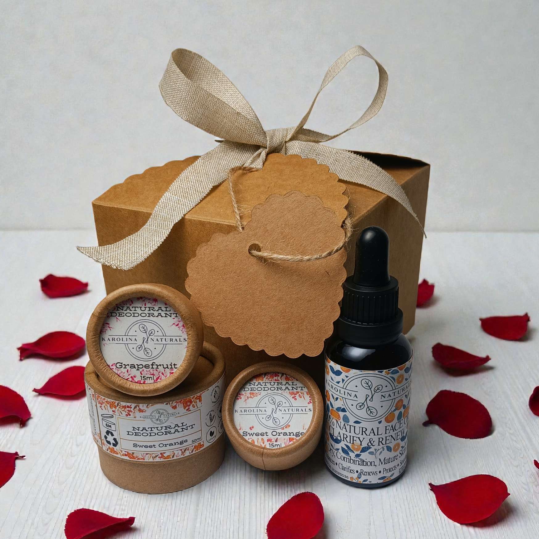 Fruity Gift Set For Her – Thoughtful & Eco-Friendly 2 Karolina Naturals - Eco Friendly Valentines Gift Set fruity citrus, zero waste, eco friendly, perfect for gifting Valentines, mother's day, birthday